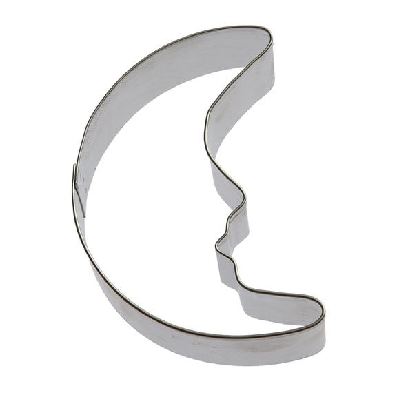 Man in the Moon Cookie Cutter 3 in - Foose Cookie Cutters - US Tin Plate Steel
