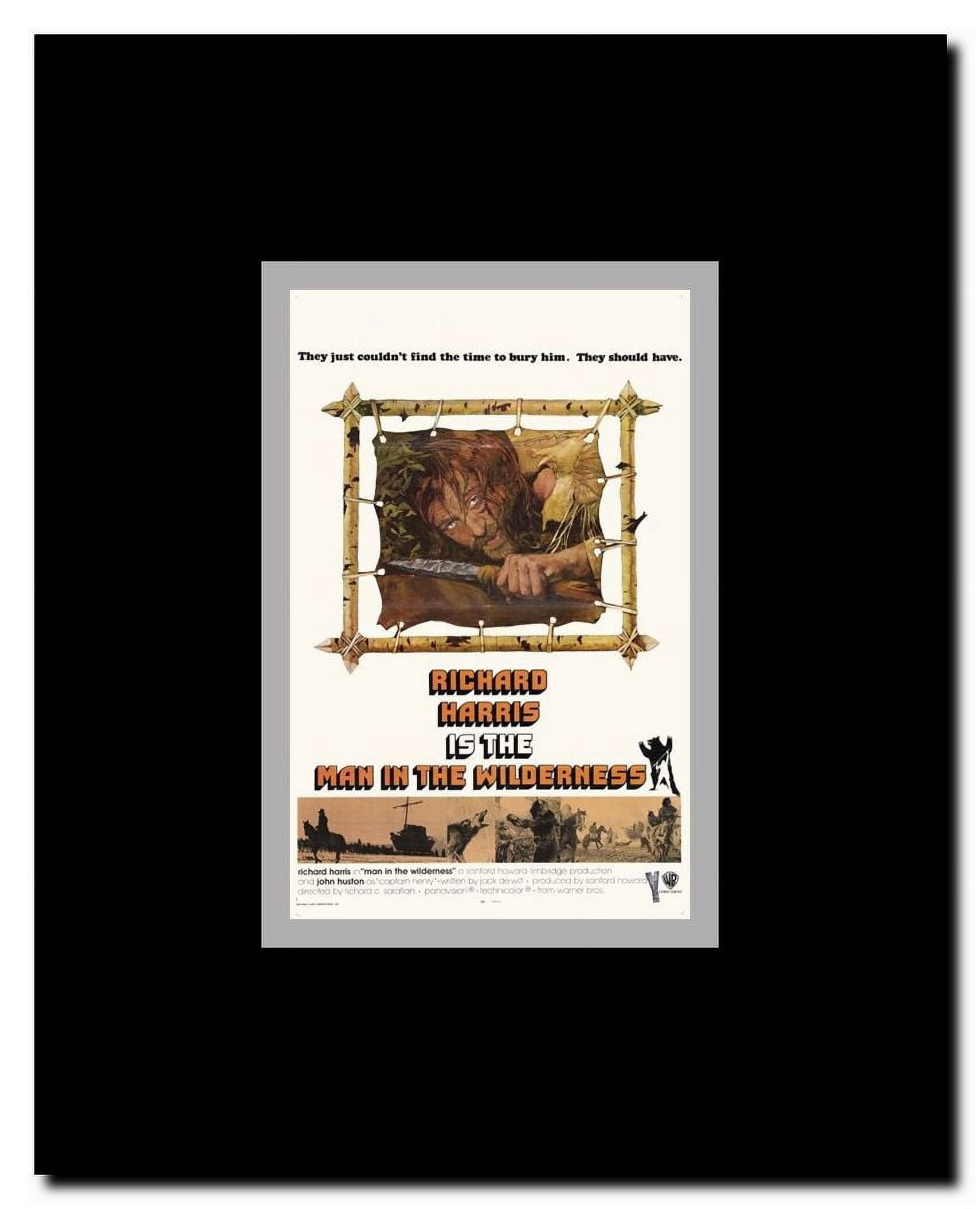Man in the Wilderness Framed Movie Poster