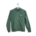 thumbnail image 1 of Man leading a camel Men's Bomber Jacket Lightweight Casual Flight Windbreaker Zip Up Coat with Pocket, 1 of 4