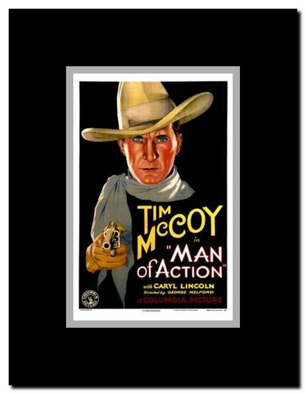 Man of Action Framed Movie Poster