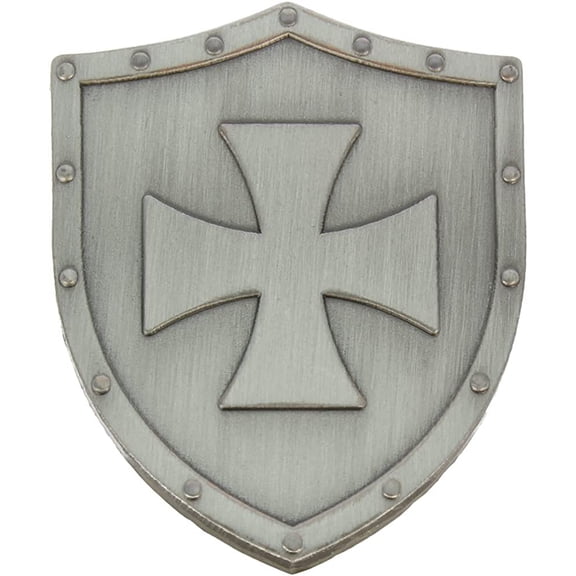Man of God Shield Pin and Card