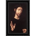 thumbnail image 1 of Man of Sorrows 18x24 Black Ornate Wood Framed Canvas Art by Memling, Hans, 1 of 2