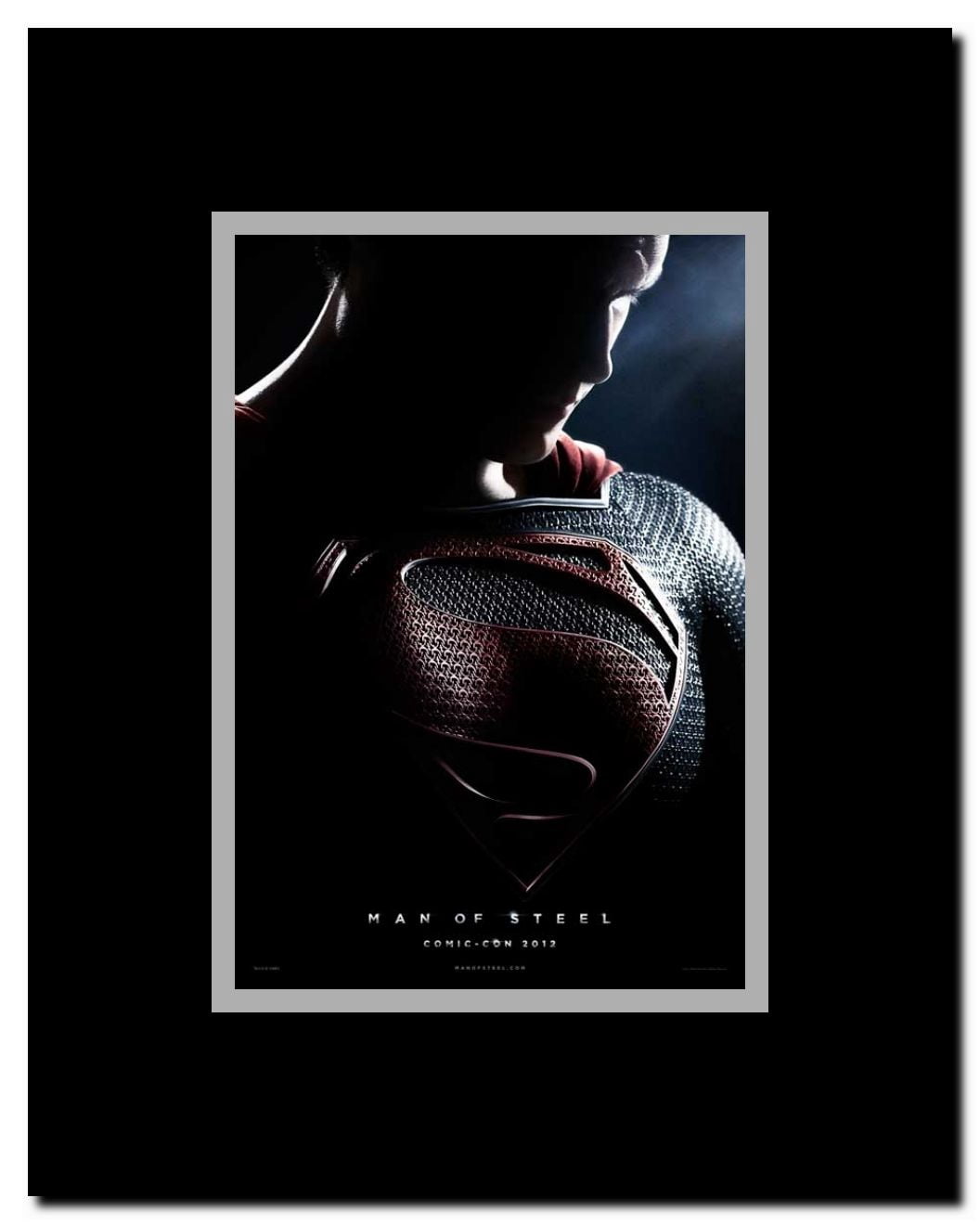 Man of Steel Framed Movie Poster