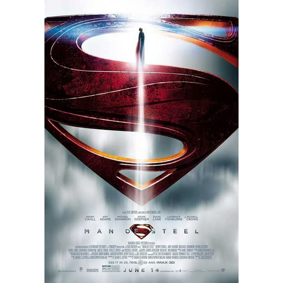 Man of Steel Movie Poster Print (27 x 40) - Item # MOVIB92015
