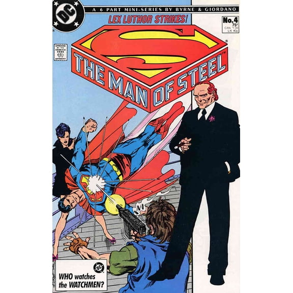Man of Steel, The (Mini-Series) #4 VF ; DC Comic Book