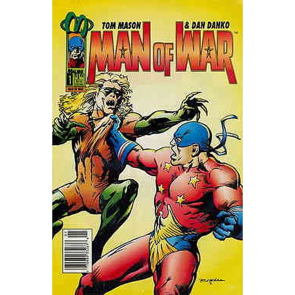 Man of War (Malibu) #1 VF ; Malibu Comic Book