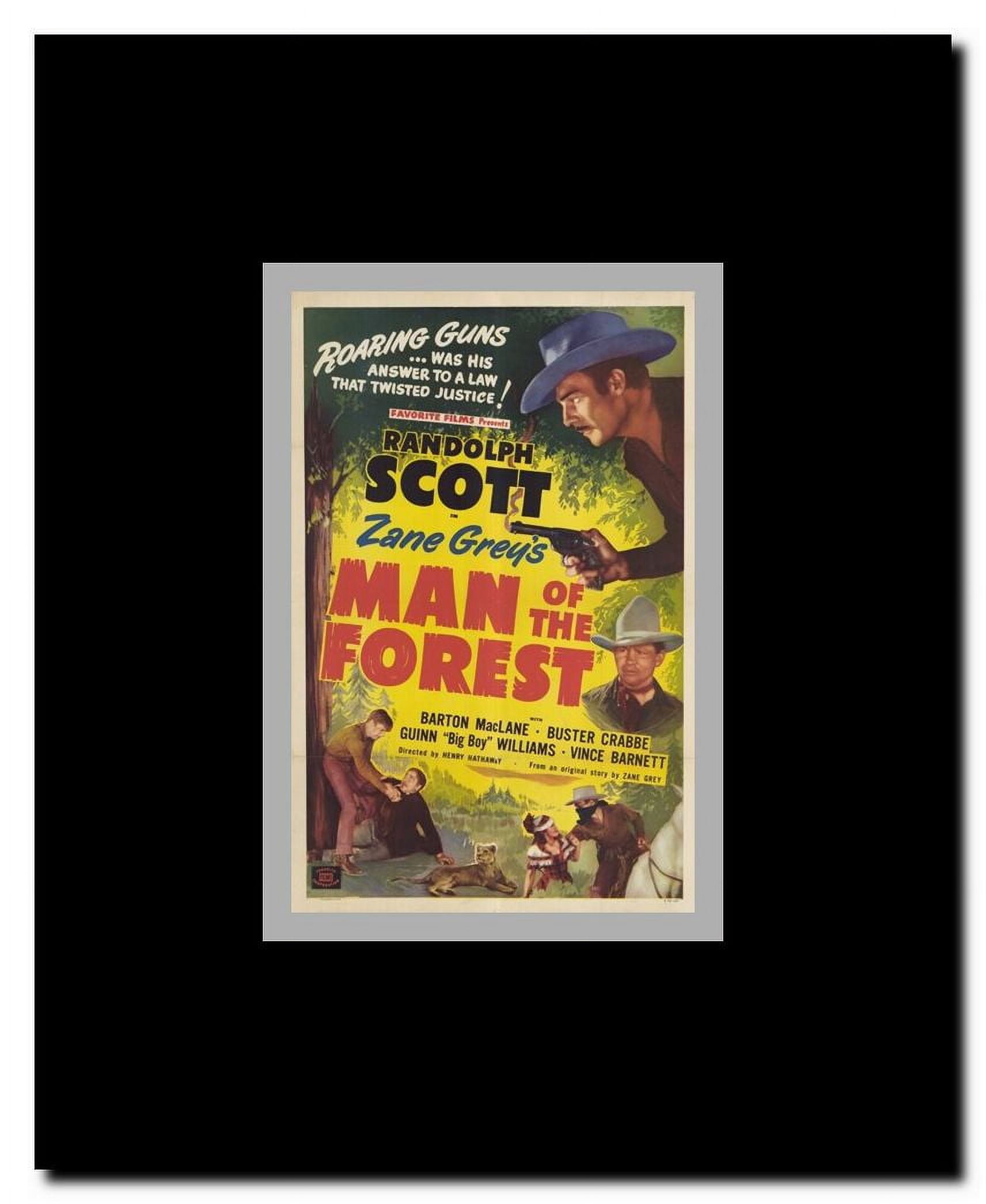 Man of the Forest Framed Movie Poster