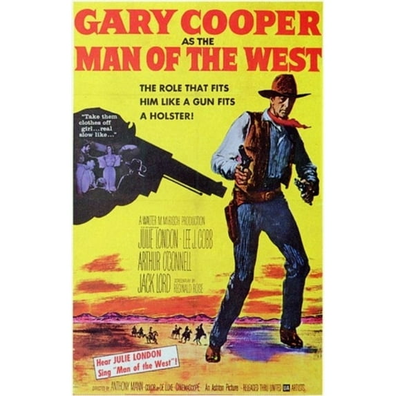 Man of the West Movie Poster (11 x 17) - Item # MOV200605