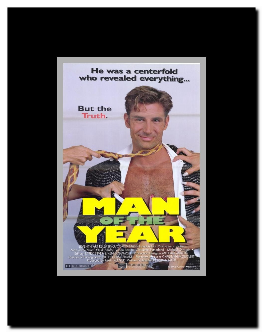 Man of the Year Framed Movie Poster
