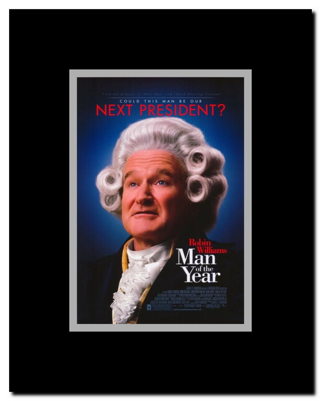 Man of the Year Framed Movie Poster