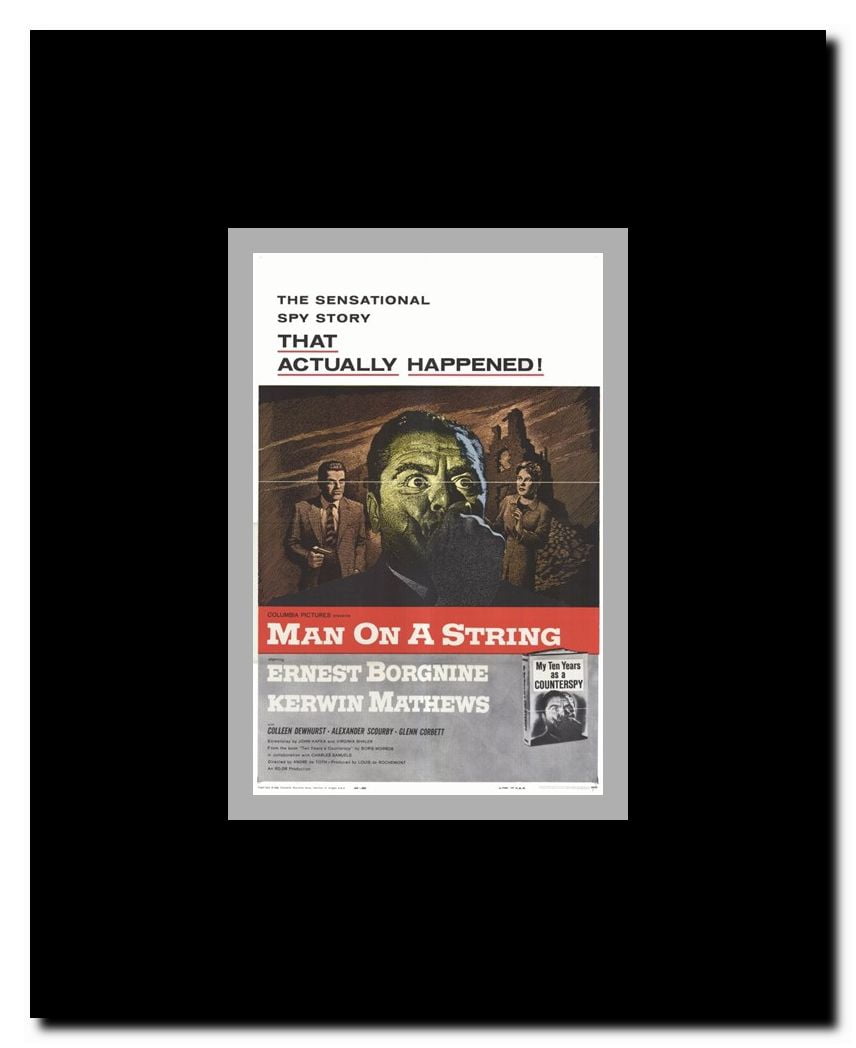 Man on a String Framed Movie Poster