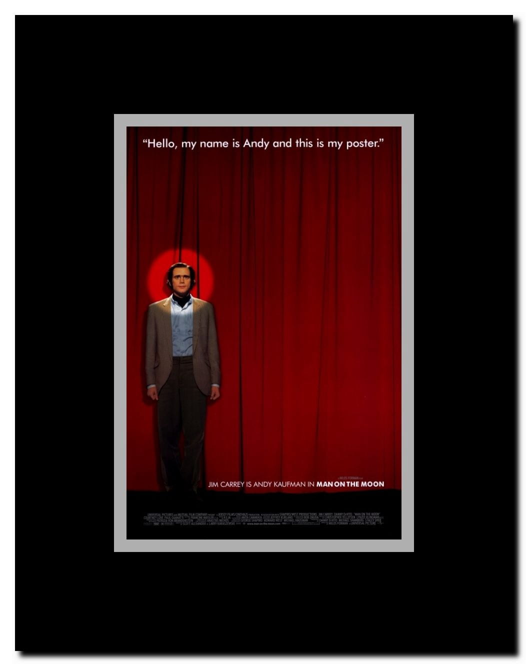 Man on the Moon Framed Movie Poster