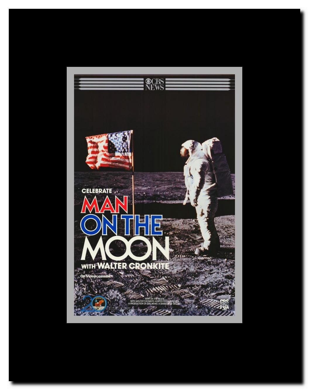 Man on the Moon Framed Movie Poster