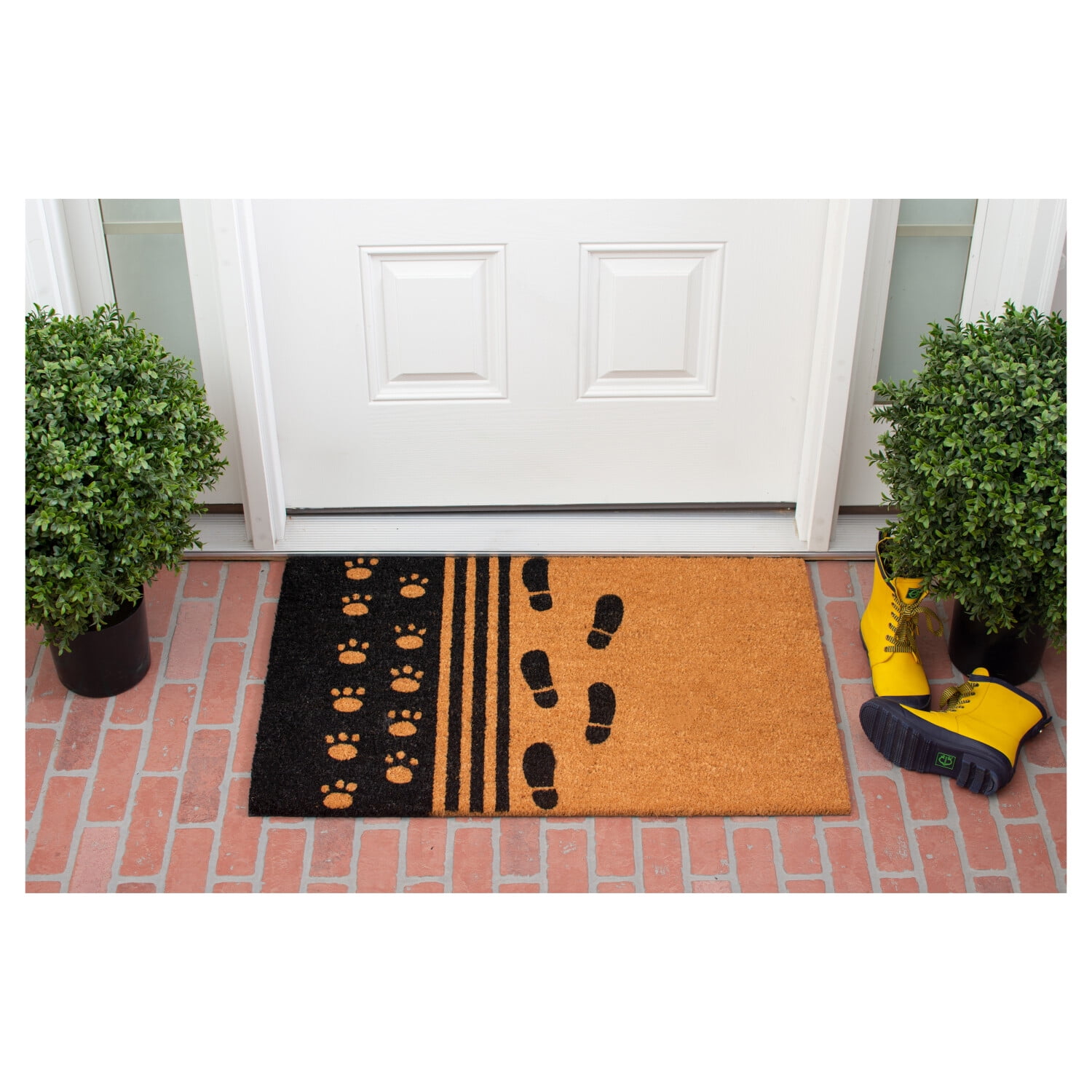 Man's Best Friend Coir Outdoor Doormat, 24" x 36"