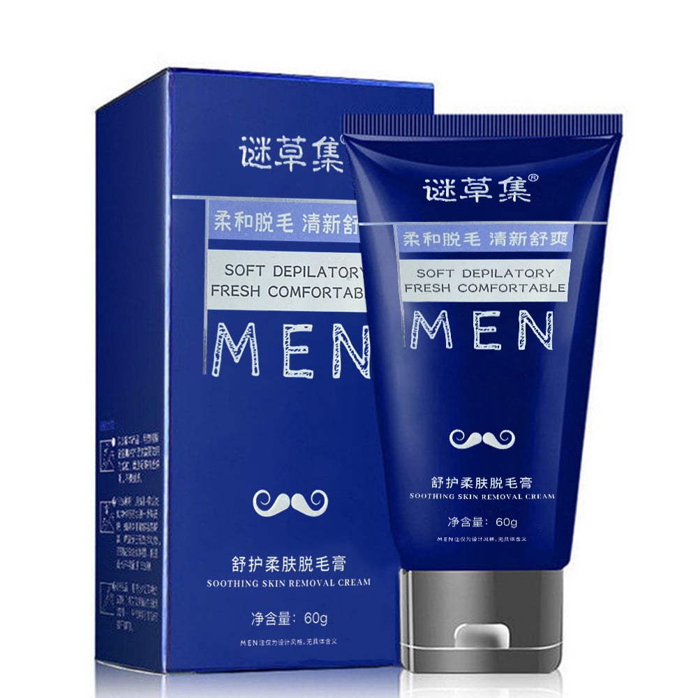 Man's Body Hair Removal Hand Leg Hair Loss Depilatory Upper Lip Hair