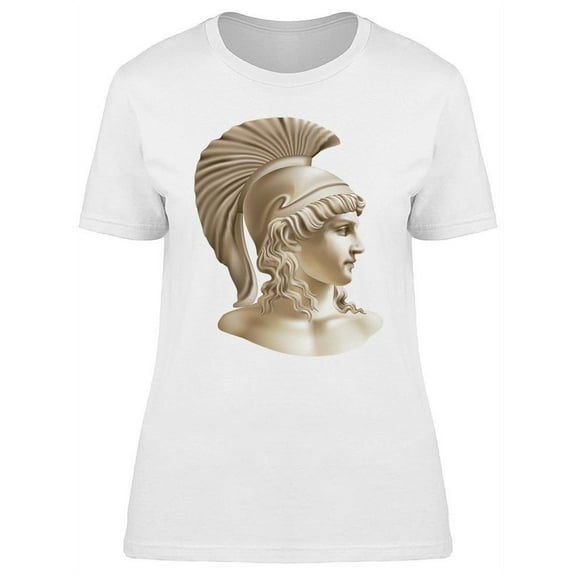 Man's Head In A Helmet T-Shirt Women -Image by Shutterstock, Female Large