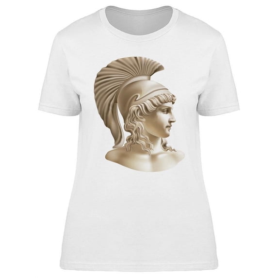 Man's Head In A Helmet T-Shirt Women -Image by Shutterstock, Female Large