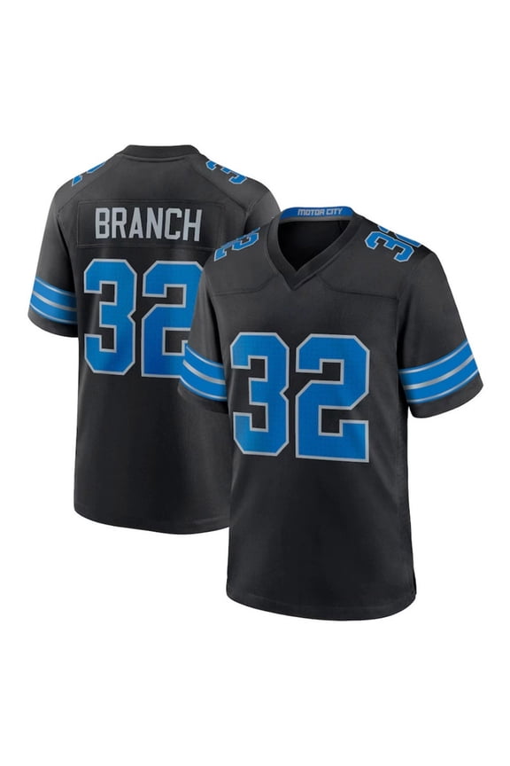 Man's V-Neck NO.32 Branch Classic Tee Game Shirt Jersey For Fan Black-S