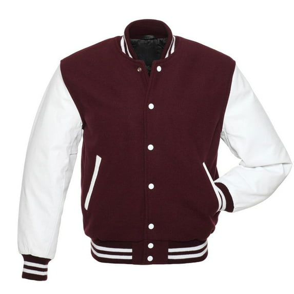 Man’s Varsities Baseball Jackets Letterman Jackets Wool Body Leather Sleeves Baseball Bombers Jackets Windbreaker