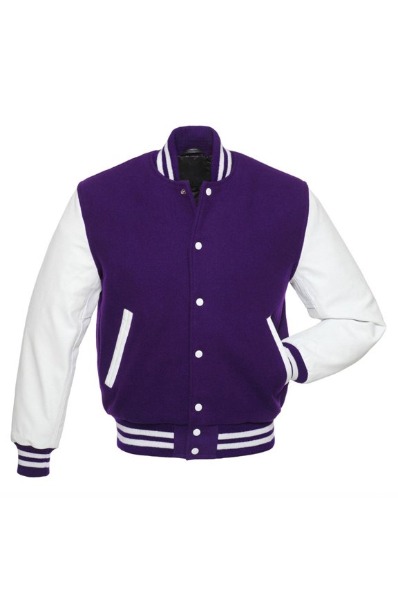 Man’s Varsities Baseball Jackets Letterman Jackets Wool Body Leather Sleeves Baseball Bombers Jackets Windbreaker