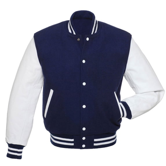 Man’s Varsities Baseball Jackets Letterman Jackets Wool Body Leather Sleeves Baseball Bombers Jackets Windbreaker