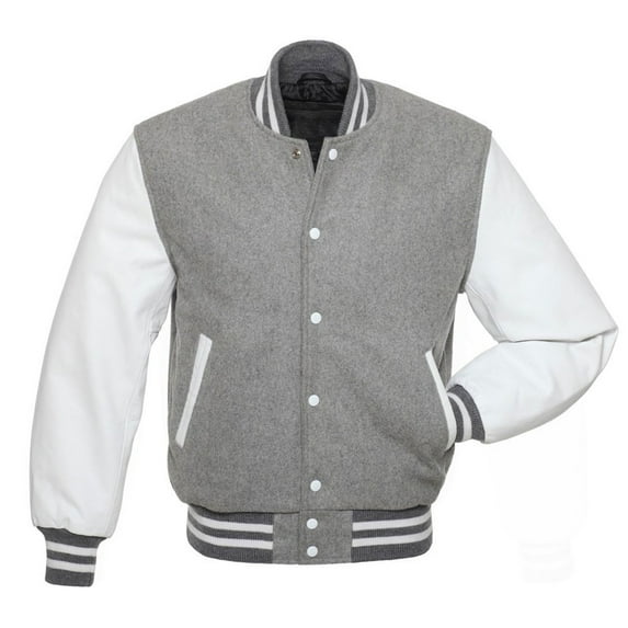 Man’s Varsities Baseball Jackets Letterman Jackets Wool Body Leather Sleeves Baseball Bombers Jackets Windbreaker