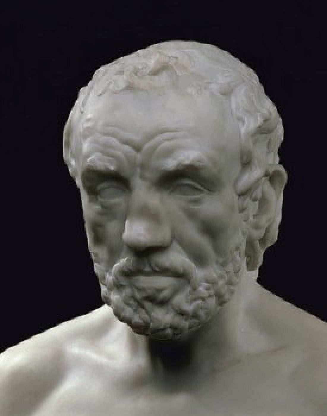 Man with a Broken Nose LHomme au nez Casse Auguste Rodin (1840-1917French) Musee Rodin France Canvas Art - Auguste Rodin (18 x 24)