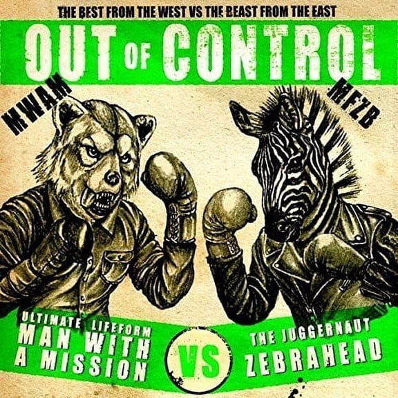 Man with a Mission X Zebrahead - Out of Control Ep - Music & Performance - CD