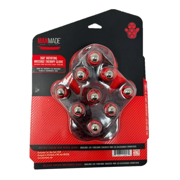 ManMade Spinning Balls Massage Glove