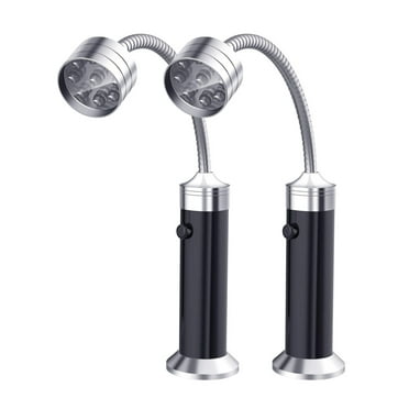 ManYmbyan Grill Light Grilling Accessories for Outdoor,Barbecue Magnetic LED Lights Flexible Gooseneck, Grill Gadget 2 Pack