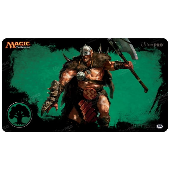 Mana 4 Planeswalkers Garruk Wildspeaker Standard Gaming Playmat for Magic: The Gathering