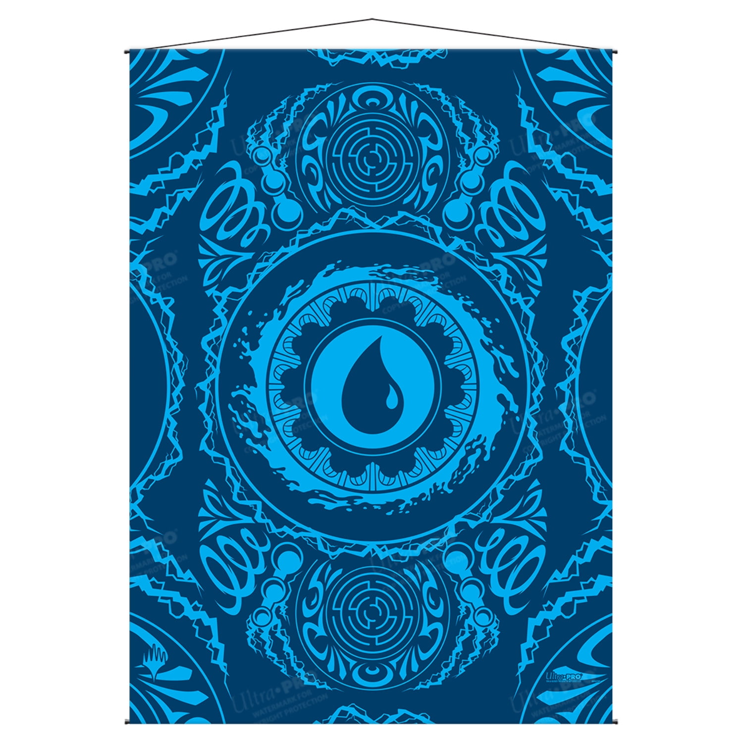 Magic: The Gathering Blue Island Symbol Wall Scroll