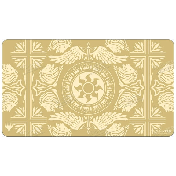 Mana 7 Plains Standard Gaming Playmat for Magic: The Gathering