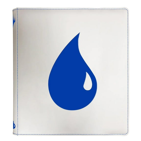 Mana 8 - 12-Pocket Zip PRO-BINDER - Island for Magic: The Gathering