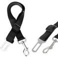 thumbnail image 1 of Mana Ohana Dog Seat Belt for Dogs Safety Belt Adjustable Black Nylon Vehicle Tether for Pets, Cat Car Indoor Restraint Lead, 1 of 6