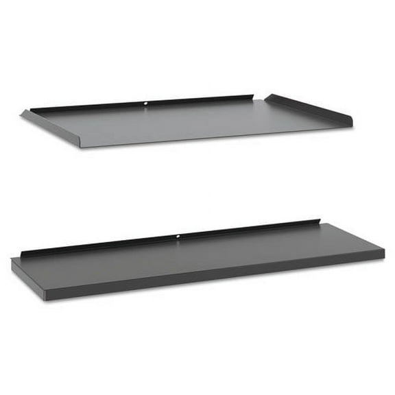 Manage Series Shelf And Tray Kit, Steel, 17.5 X 9 X 1, Ash | Bundle of 2 Each