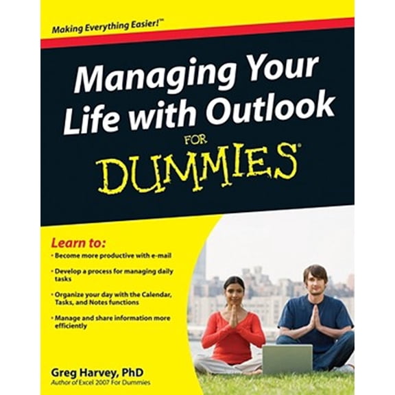 Pre-Owned Manage Your Life with Outlook for Dummies (Hardcover) 0471959308 9780471959304