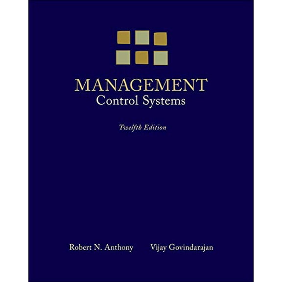 Pre-Owned Management Control Systems (Hardcover) 0073100897 9780073100890