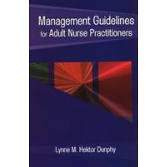 Pre-Owned MGMT GUIDELINES FOR ADULT NP'S (Paperback) 0803602294 9780803602298
