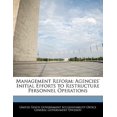 thumbnail image 1 of Management Reform: Agencies' Initial Efforts to Restructure Personnel Operations Paperback, 1 of 1