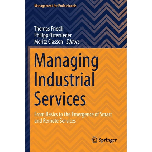 Management for Professionals Managing Industrial Services: From Basics to the Emergence of Smart and Remote Services, (Paperback)