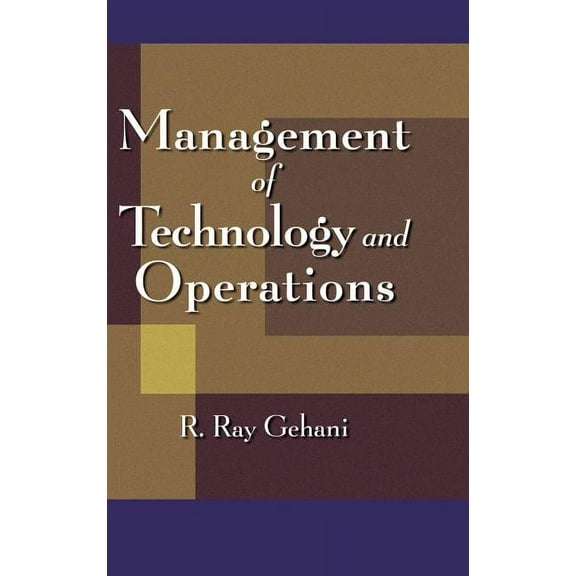 Management of Technology and Operations, (Hardcover)