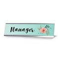 thumbnail image 1 of Manager, Designer Office Desk Sign (2 x 8"), 1 of 3