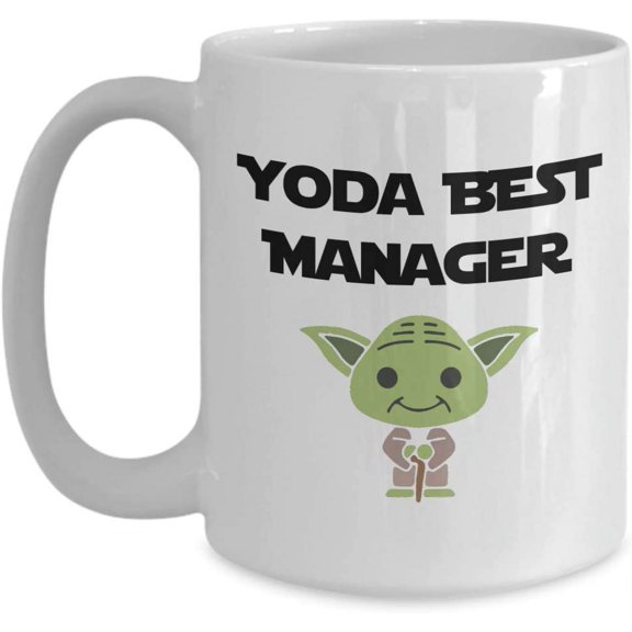 Manager Gift For Boyfriend, Perfect Yoda Best Manager Mug For Friend