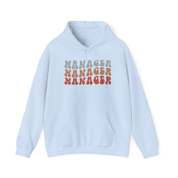 Manager Hoodie, Gifts, Hooded Sweatshirt