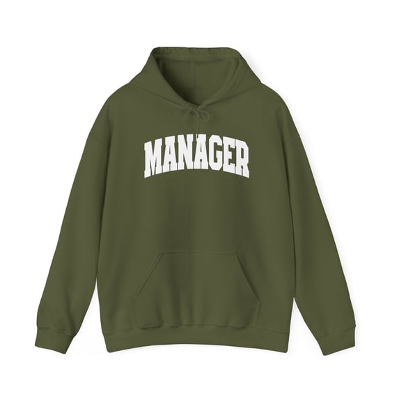 Manager Hoodie, Gifts, Hooded Sweatshirt