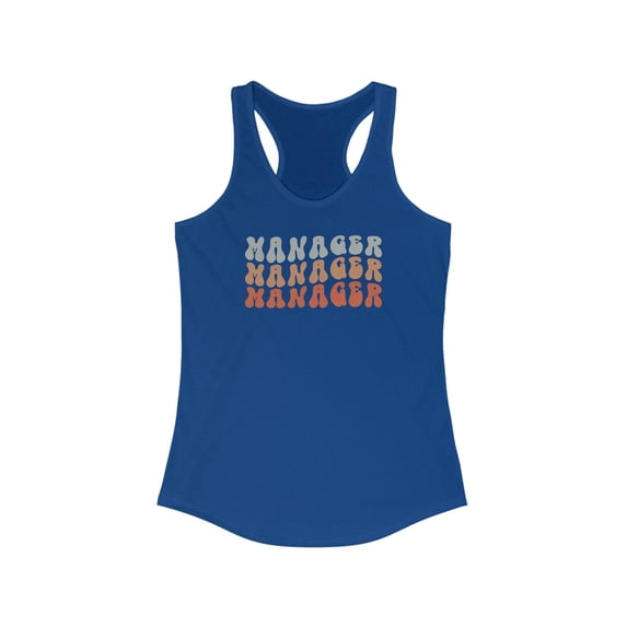 Manager Tank Top Gifts Shirt Womens Sleeveless