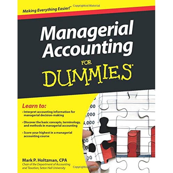 Pre-Owned Managerial Accounting for Dummies (Paperback) 1118116429 9781118116425