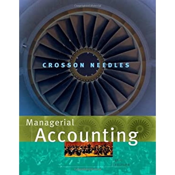 Pre-Owned Student Text (Managerial Accounting) Paperback