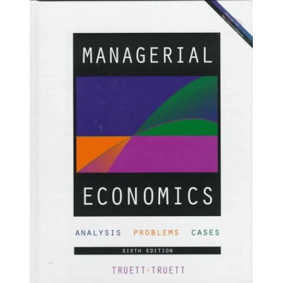 Pre-Owned Managerial Economics: Analysis, Problems, Cases (Hardcover) 0538868716 9780538868716